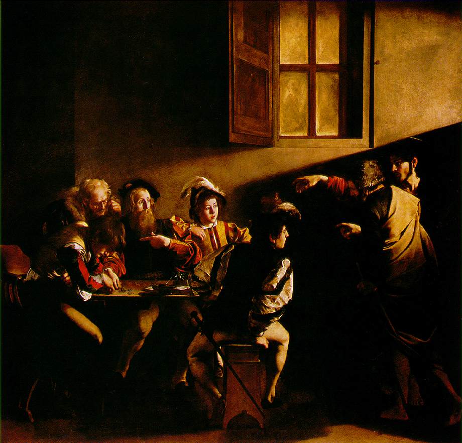 Caravaggio Calling Matthew